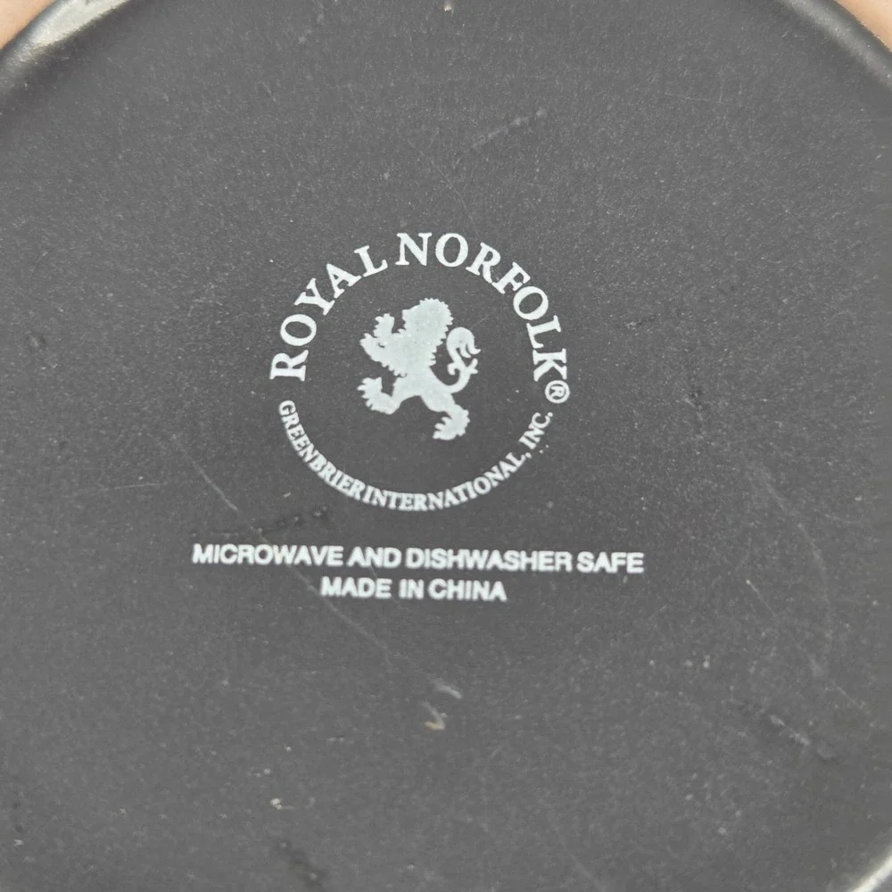 Royal Norfolk SOLID BLACK 6